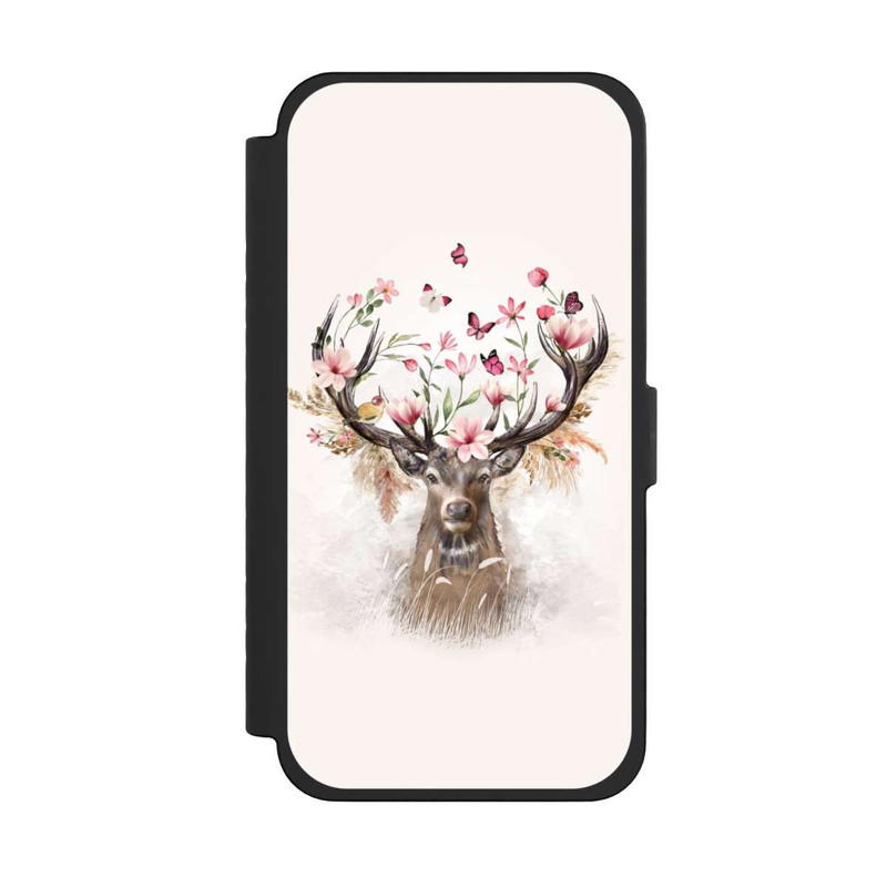 iPhone 15 Pro Max NIVOflip Cerf & Fleurs
