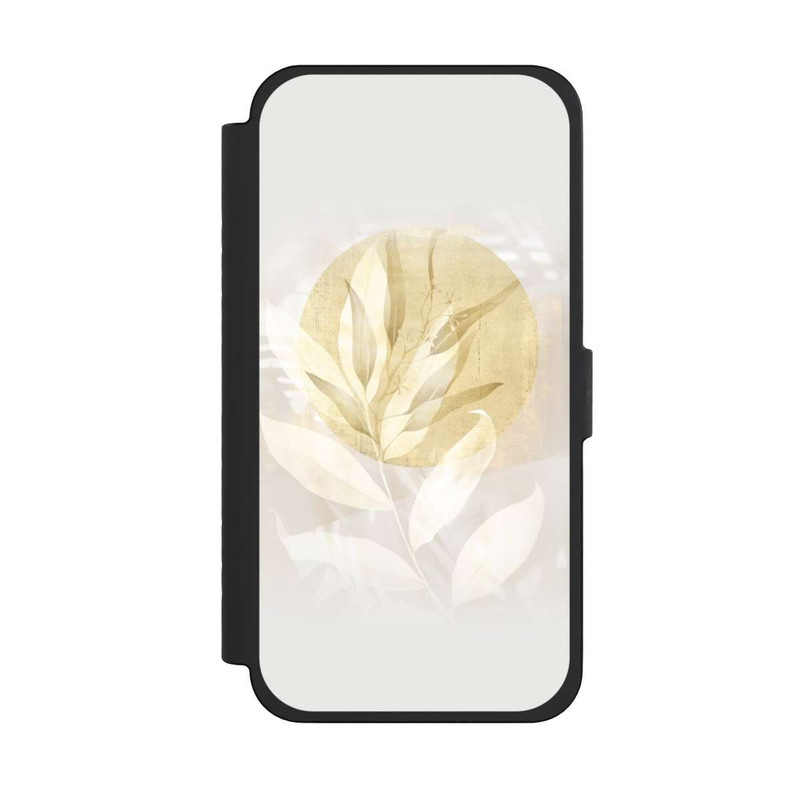 iPhone 15 Pro Max NIVOflip Boho Gold Flower Art
