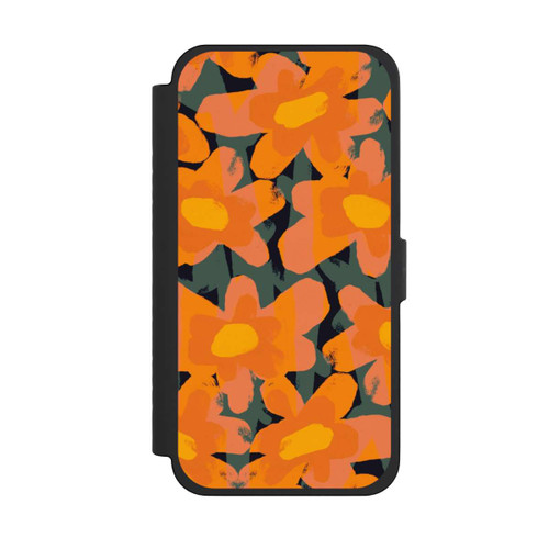 Apple iPhone 15 Pro Max NIVOflip Prairie Fleurie Orange