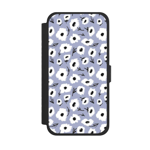 Apple iPhone 15 Pro Max NIVOflip Pattern Fleurs Lilas