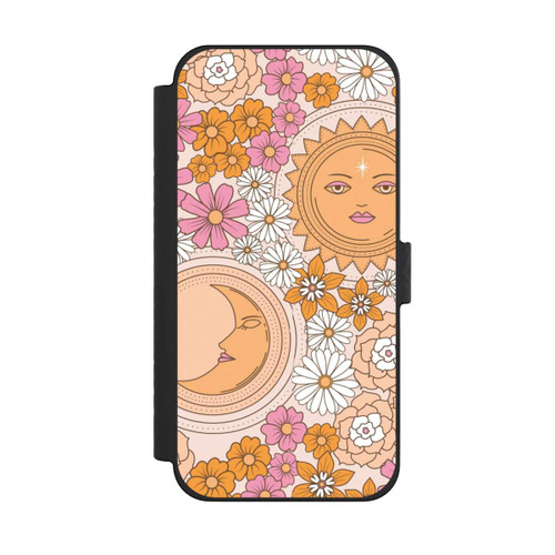 Apple iPhone 15 Pro Max NIVOflip Mond-Sonne-Blumen