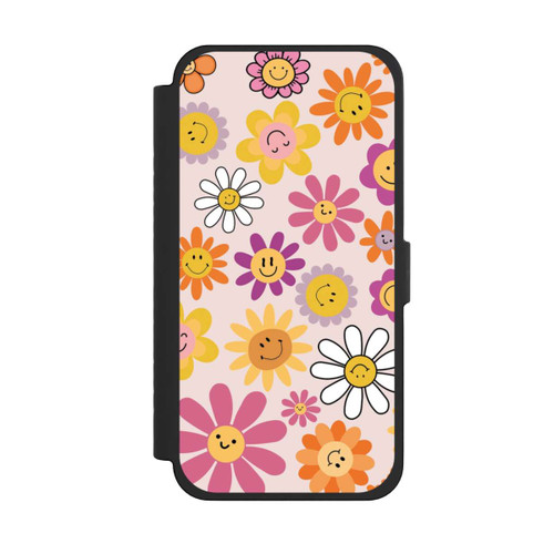 Apple iPhone 15 Pro Max NIVOflip Smiles Pink Flowers