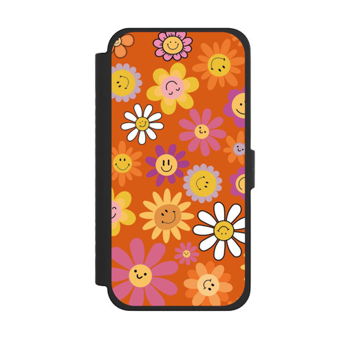 Apple iPhone 15 Pro Max NIVOflip Smiles Orange Flowers