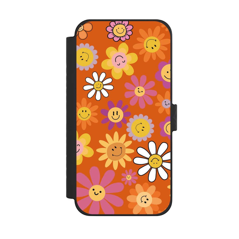 iPhone 15 Pro Max NIVOflip Smiles Orange Flowers