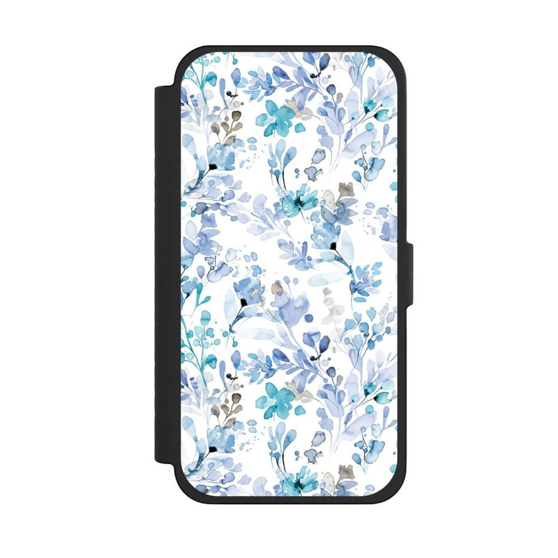 iPhone 15 Pro Max NIVOflip Herbes de Printemps Bleues