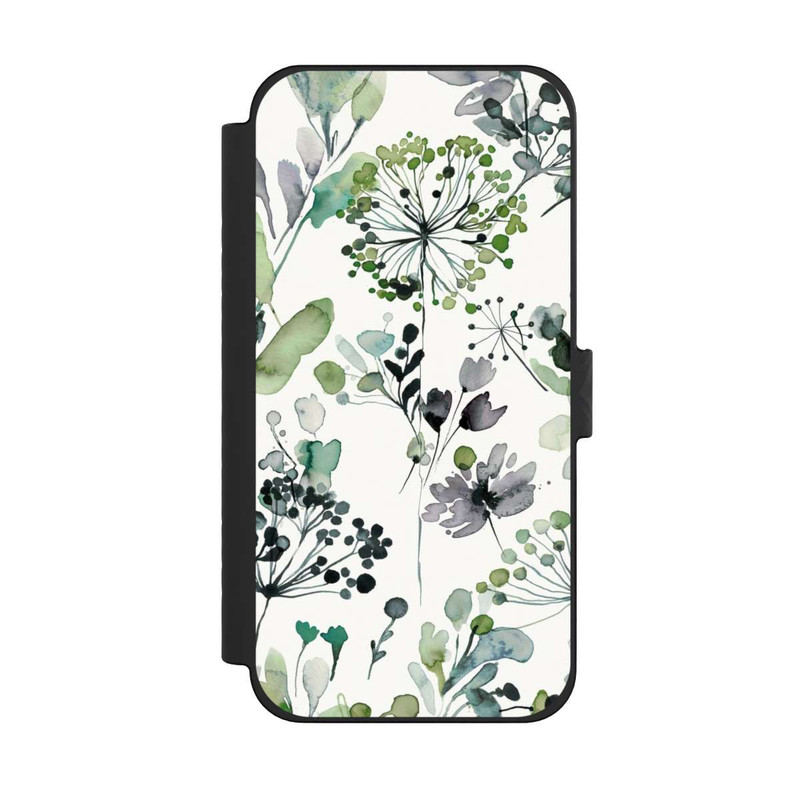 iPhone 15 Pro Max NIVOflip Herbes Sauvages Eucalyptus