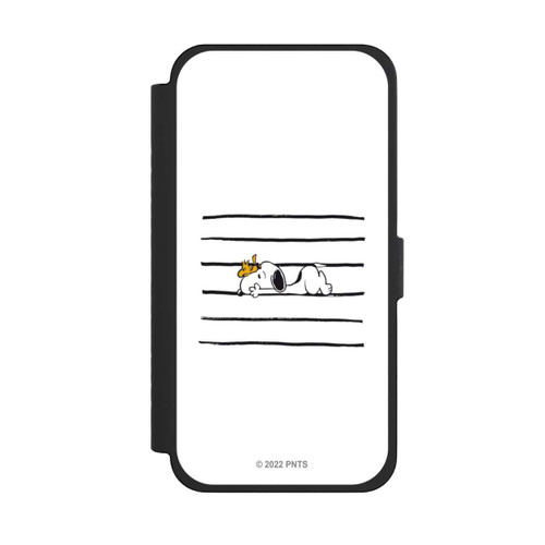 Apple iPhone 15 Pro Max NIVOflip Snoopy &amp; Woodstock Lignes
