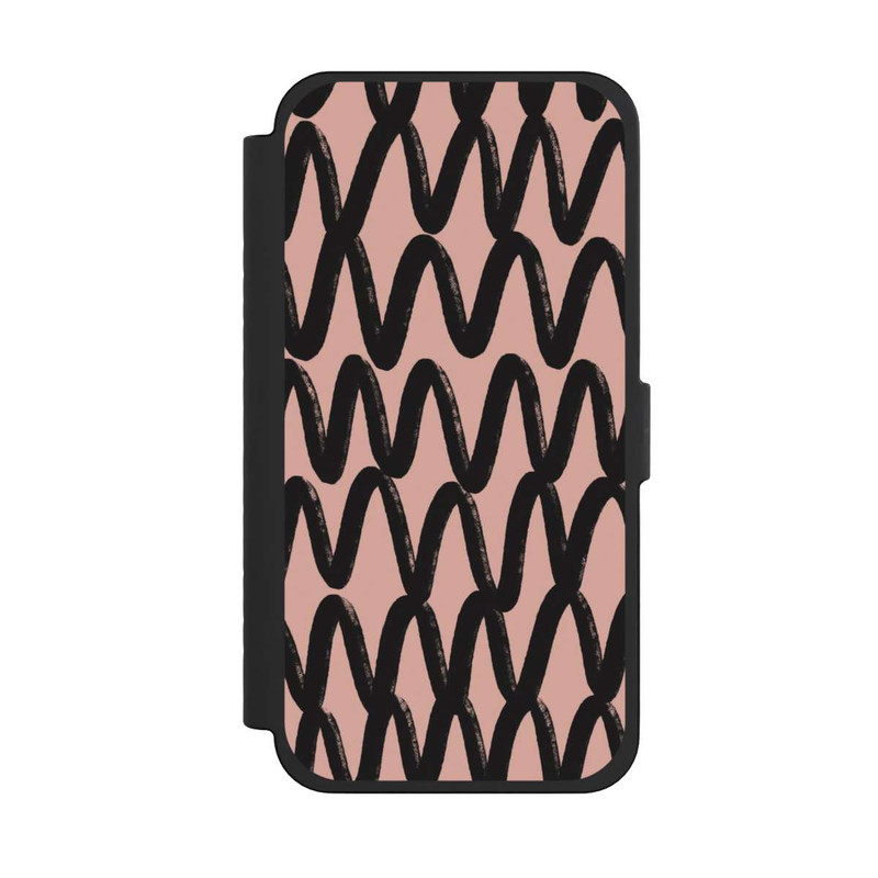 iPhone 15 Pro Max NIVOflip Zig Zag Noir