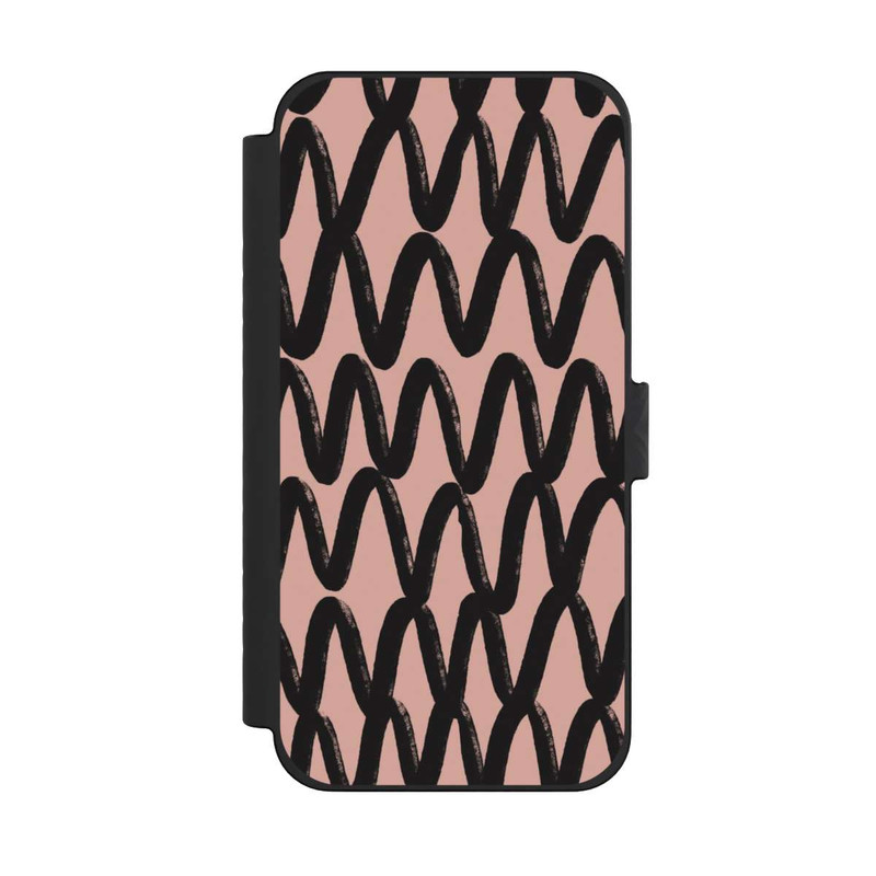 iPhone 15 Pro Max NIVOflip Zig Zag Noir
