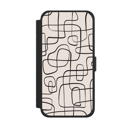 Apple iPhone 15 Pro Max NIVOflip Lignes Fines Pattern