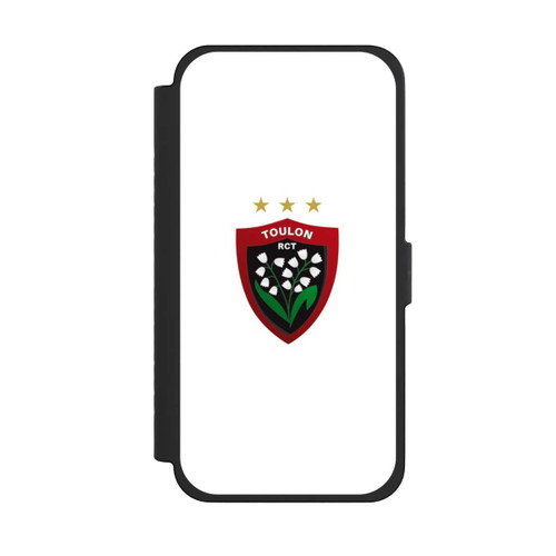 Apple iPhone 15 Pro Max NIVOflip Logo RC Toulonnais Blanc