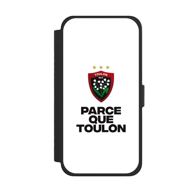 iPhone 15 Pro Max NIVOflip Parce Que Toulon Blanc