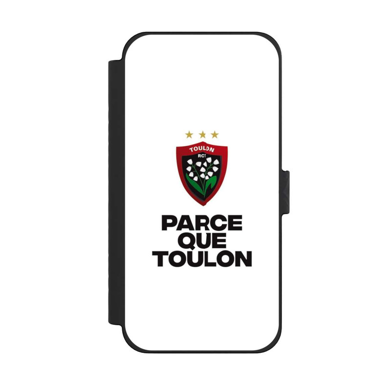 iPhone 15 Pro Max NIVOflip Parce Que Toulon Blanc