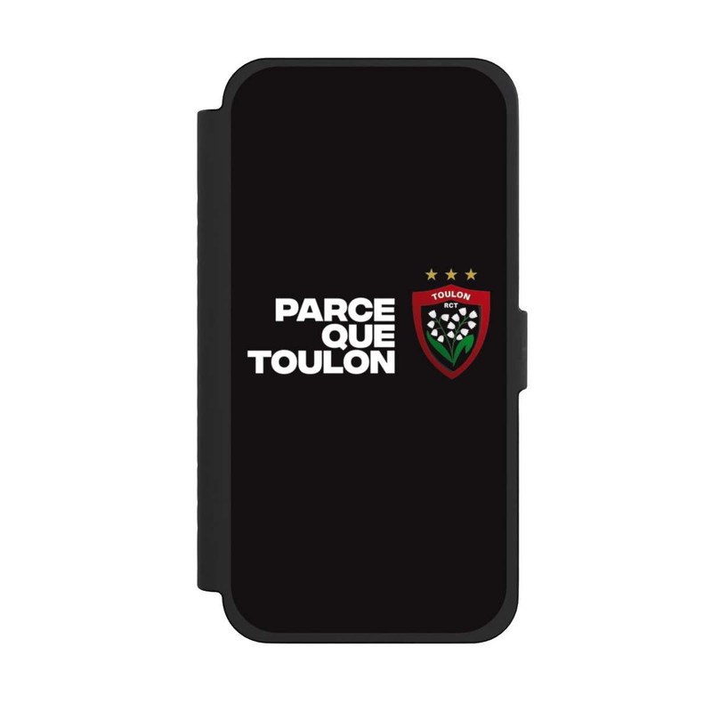 iPhone 15 Pro Max NIVOflip RC Toulonnais PQT Noir