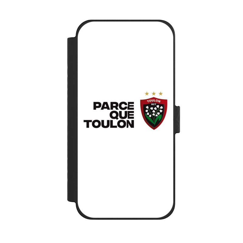 iPhone 15 Pro Max NIVOflip RC Toulonnais PQT Blanc