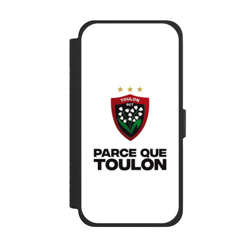 Apple iPhone 15 Pro Max NIVOflip RC Toulonnais Blanc
