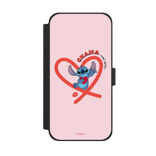 Apple iPhone 15 Pro Max NIVOflip Stitch Ohana Pink Heart