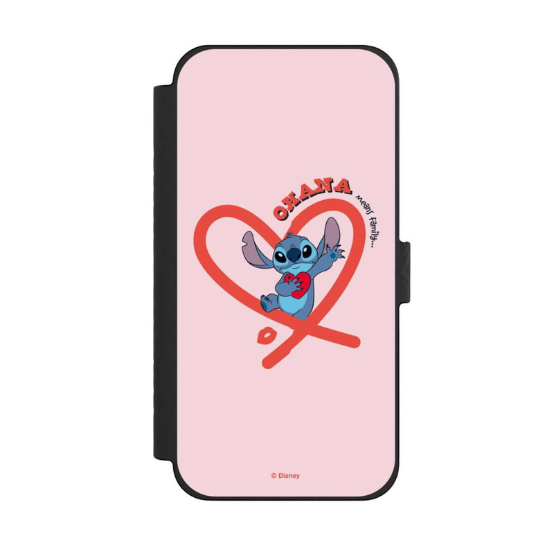 iPhone 15 Pro Max NIVOflip Stitch Ohana Pink Heart
