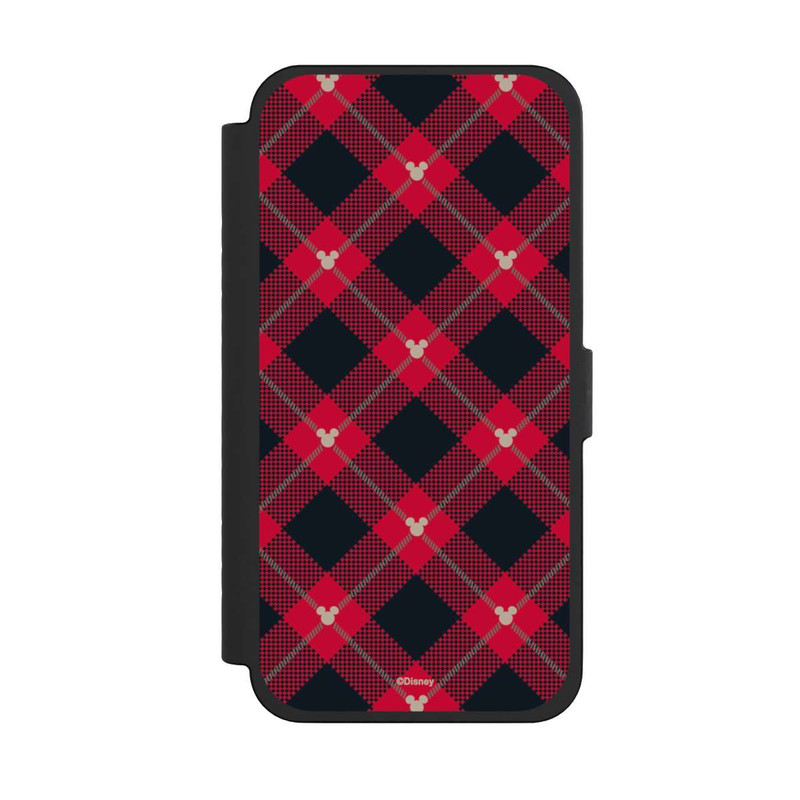 iPhone 15 Pro Max NIVOflip Mickey Weihnachtsmuster Rot
