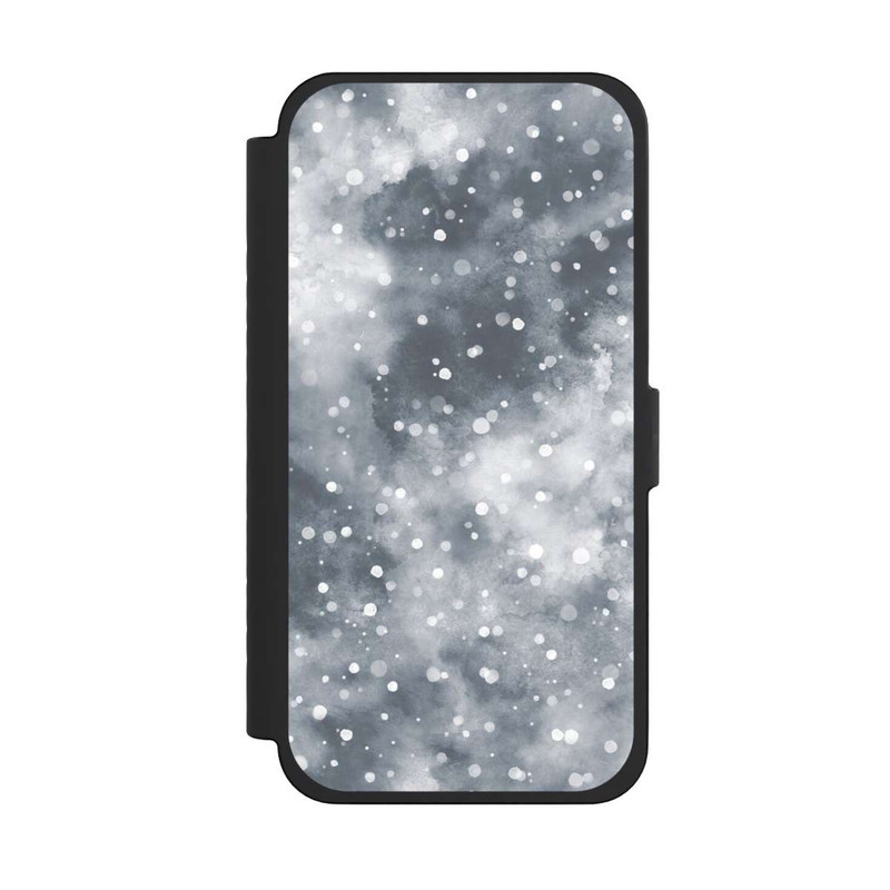 iPhone 15 Pro Max NIVOflip Abstrakter Winterschneehimmel