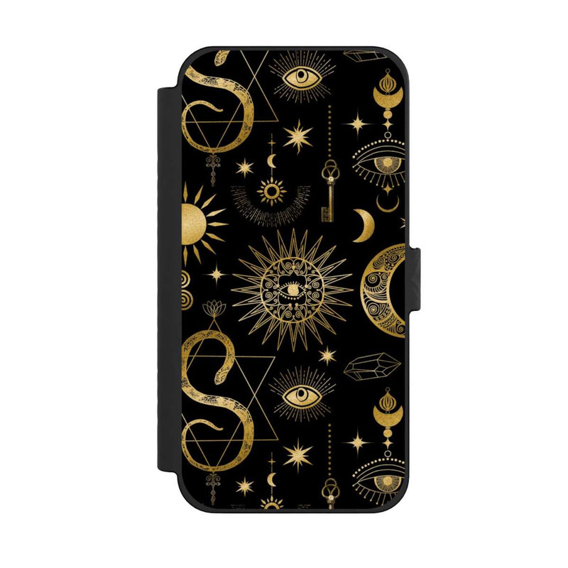 iPhone 15 Pro Max NIVOflip Soleil et Lune Célestes Steampunk