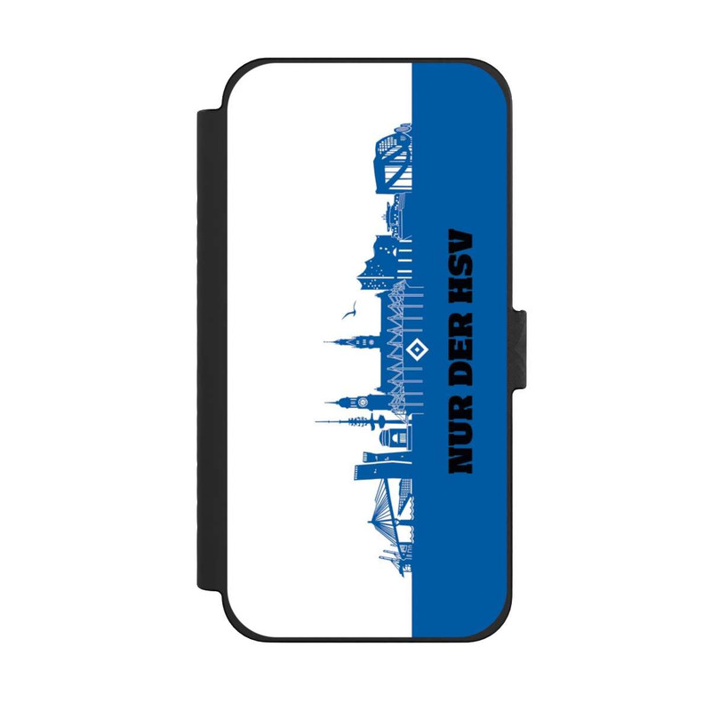 iPhone 15 Pro Max NIVOflip HSV Skyline Blau Weiß