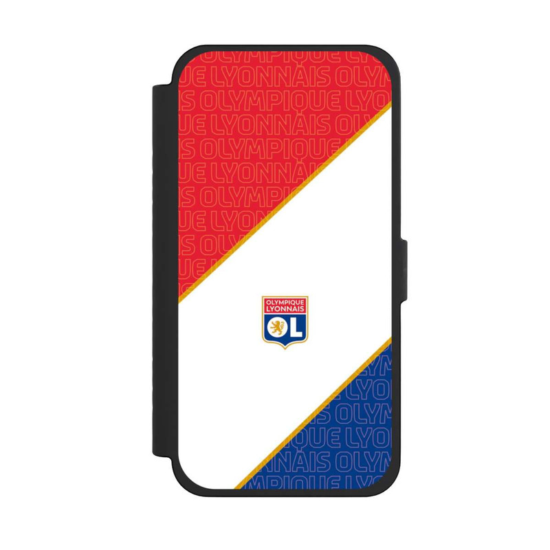 iPhone 15 Pro Max NIVOflip Logo OL rouge et bleu
