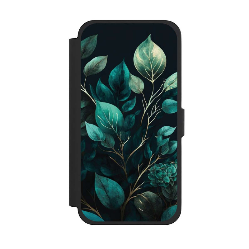 iPhone 15 Pro Max NIVOflip Eucalyptus Fond Sombre