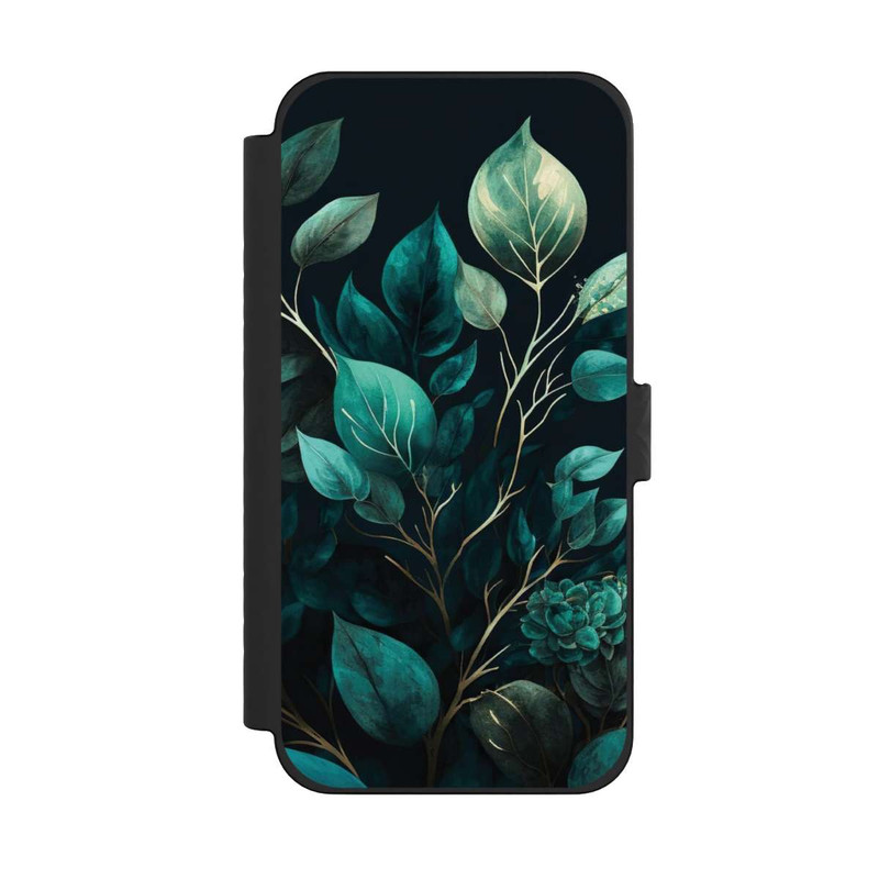 iPhone 15 Pro Max NIVOflip Eucalyptus Fond Sombre