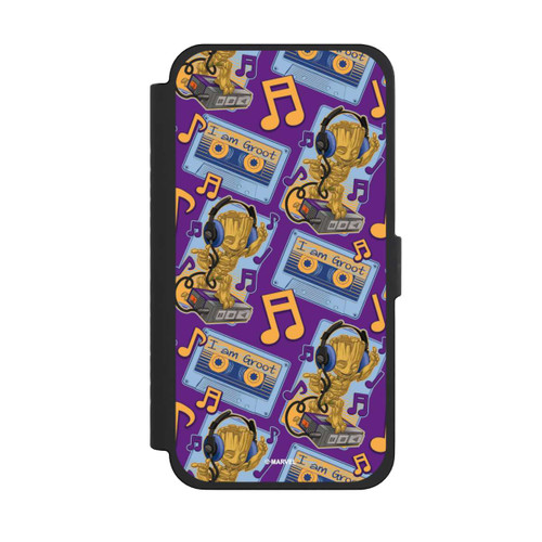 Apple iPhone 15 Pro Max NIVOflip Groot Comic Headphones Guardians of the Galaxy