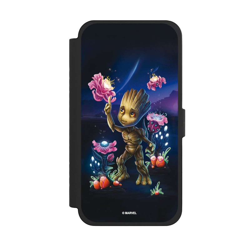 iPhone 15 Pro Max NIVOflip Baby Groot Fleurs