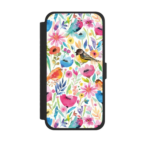 Apple iPhone 15 Pro Max NIVOflip Whimsical Birds and Flowers