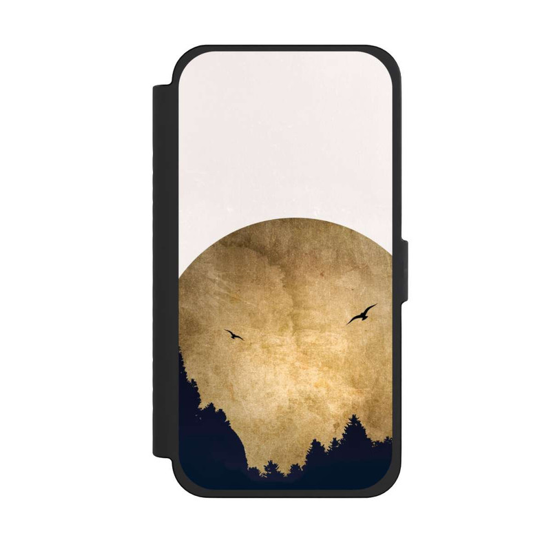 iPhone 15 Pro Max NIVOflip Deux oiseaux et la lune