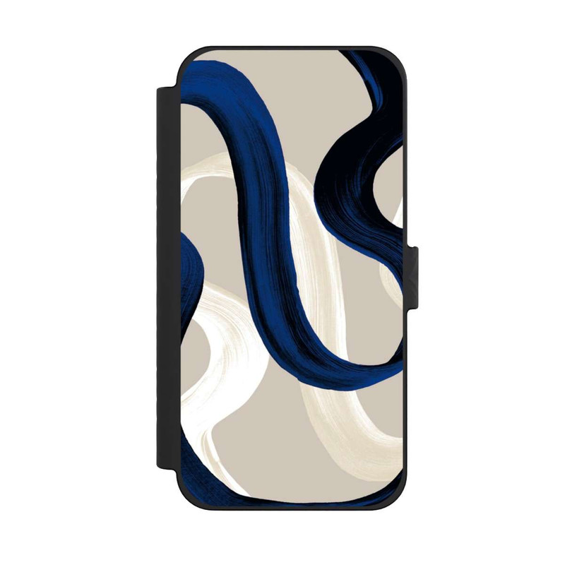 iPhone 15 Pro Max NIVOflip Abstrakte Pinselstriche 80