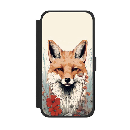 Apple iPhone 15 Pro Max NIVOflip  Fox with Flowers