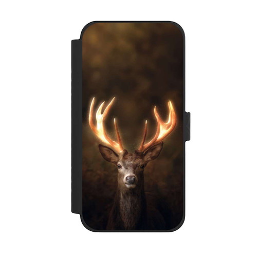 Apple iPhone 15 Pro Max NIVOflip Hirsch Goldenes Geweih