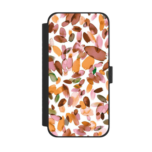 Apple iPhone 15 Pro Max NIVOflip Watercolor Petal Stains Orange