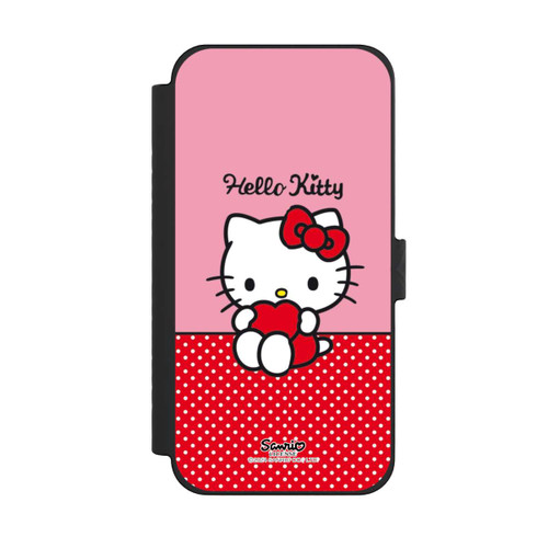 Apple iPhone 15 Pro Max NIVOflip Hello Kitty sitzend mit Herz