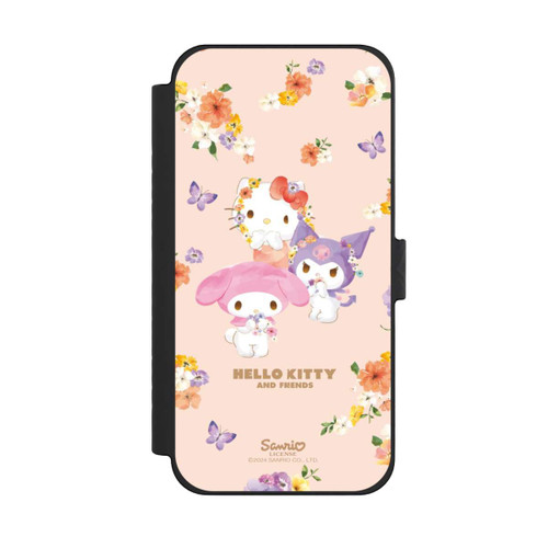 Apple iPhone 15 Pro Max NIVOflip Hello Kitty Frühlingsblumen