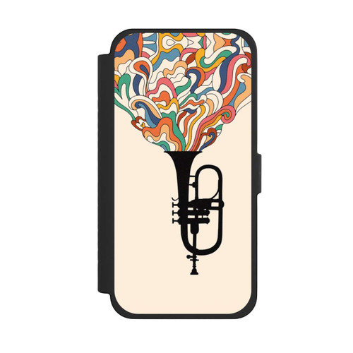 Apple iPhone 15 Pro Max NIVOflip Flügelhorn Jazz bunt