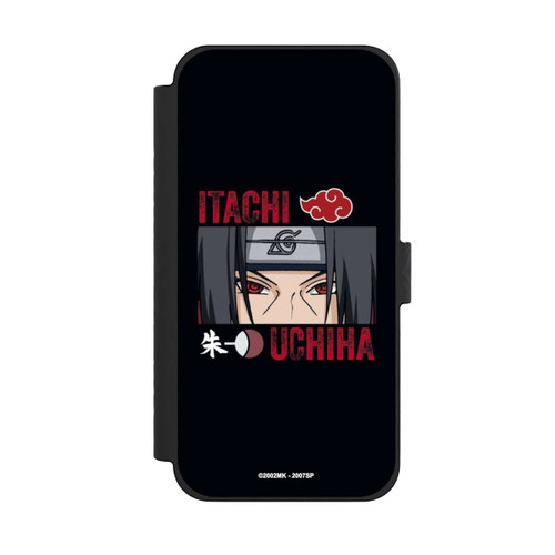 Apple iPhone 15 Pro Max NIVOflip Itachi Uchiha Gros plan