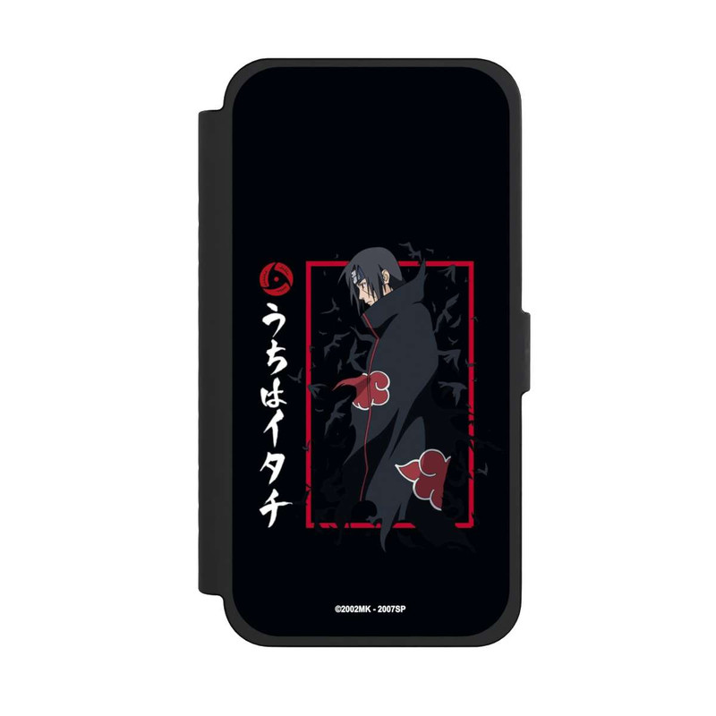 iPhone 15 Pro Max NIVOflip Itachi Krähen Schwarz