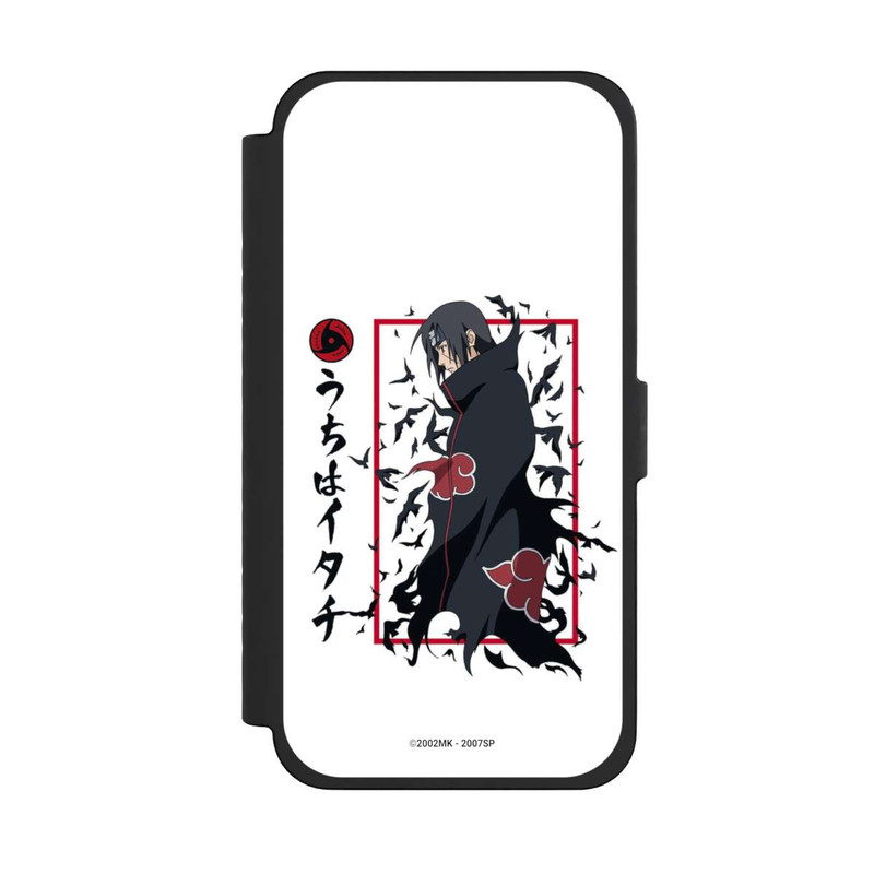 iPhone 15 Pro Max NIVOflip Les corbeaux Itachi blanche