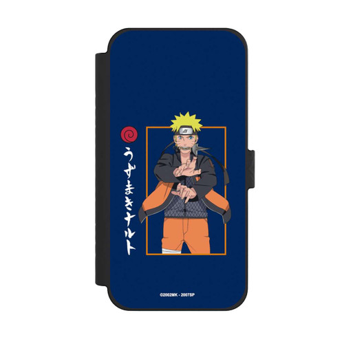 Apple iPhone 15 Pro Max NIVOflip Naruto Position de Combat bleu