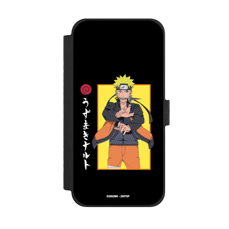 iPhone 15 Pro Max NIVOflip Naruto Position de Combat noir