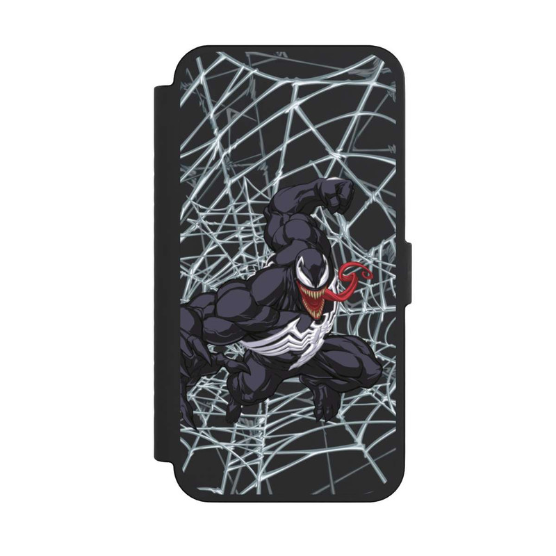 iPhone 15 Pro Max NIVOflip Venom Toile d'Araignée