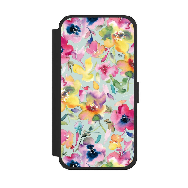 iPhone 15 Pro Max NIVOflip Künstlerischer Sommer Psychedelic Floral