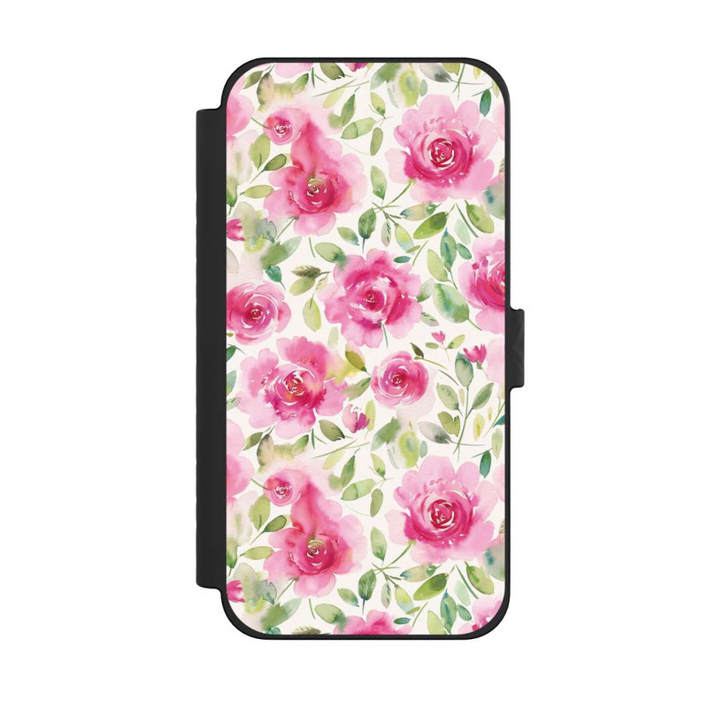 iPhone 15 Pro Max NIVOflip Aquarell Frische Rosen