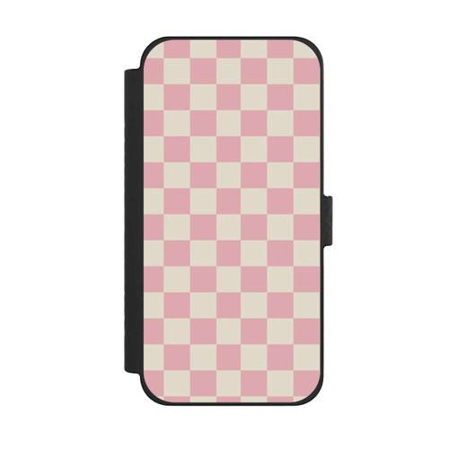 Apple iPhone 15 Pro Max NIVOflip Schachbrett Rosa