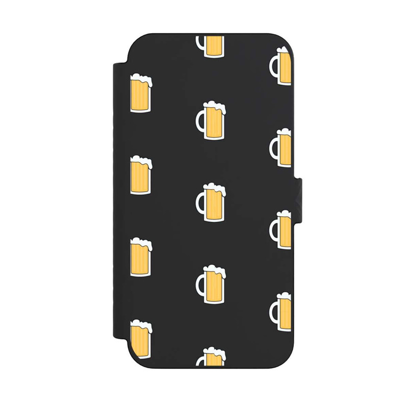 iPhone 15 Pro Max NIVOflip Beer Glass Pattern Illustration